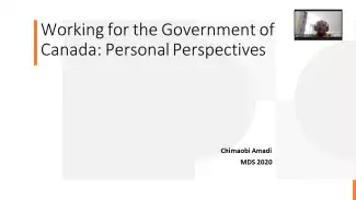 Chimaobi - Government of Canada